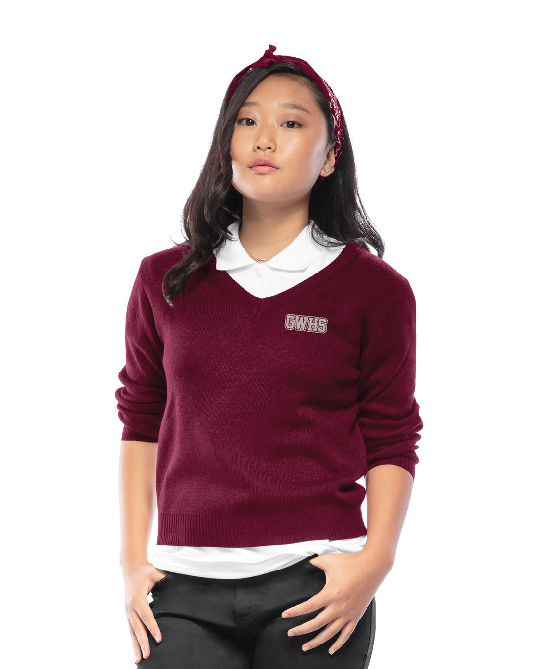 Sudbrook V-neck pullover sweater