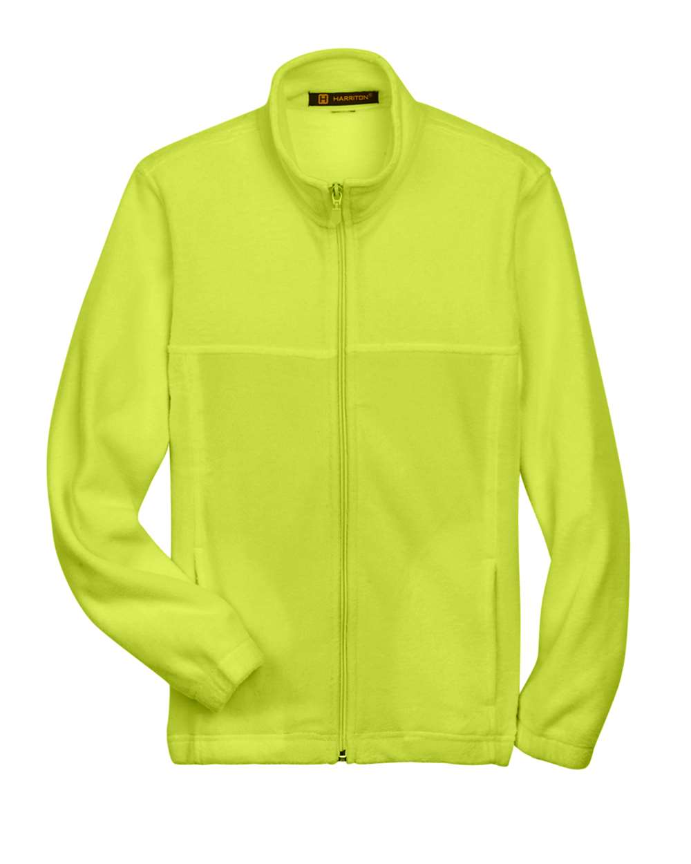 Harriton Brand Fleece Full Zip Jacket