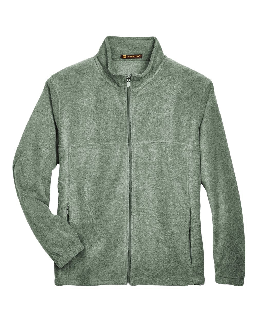 Harriton Brand Fleece Full Zip Jacket