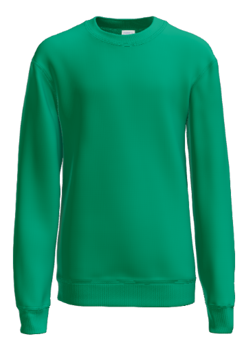 NON-MAGNET Kelly Green DPMMS Crew Sweatshirt (no embroidery)