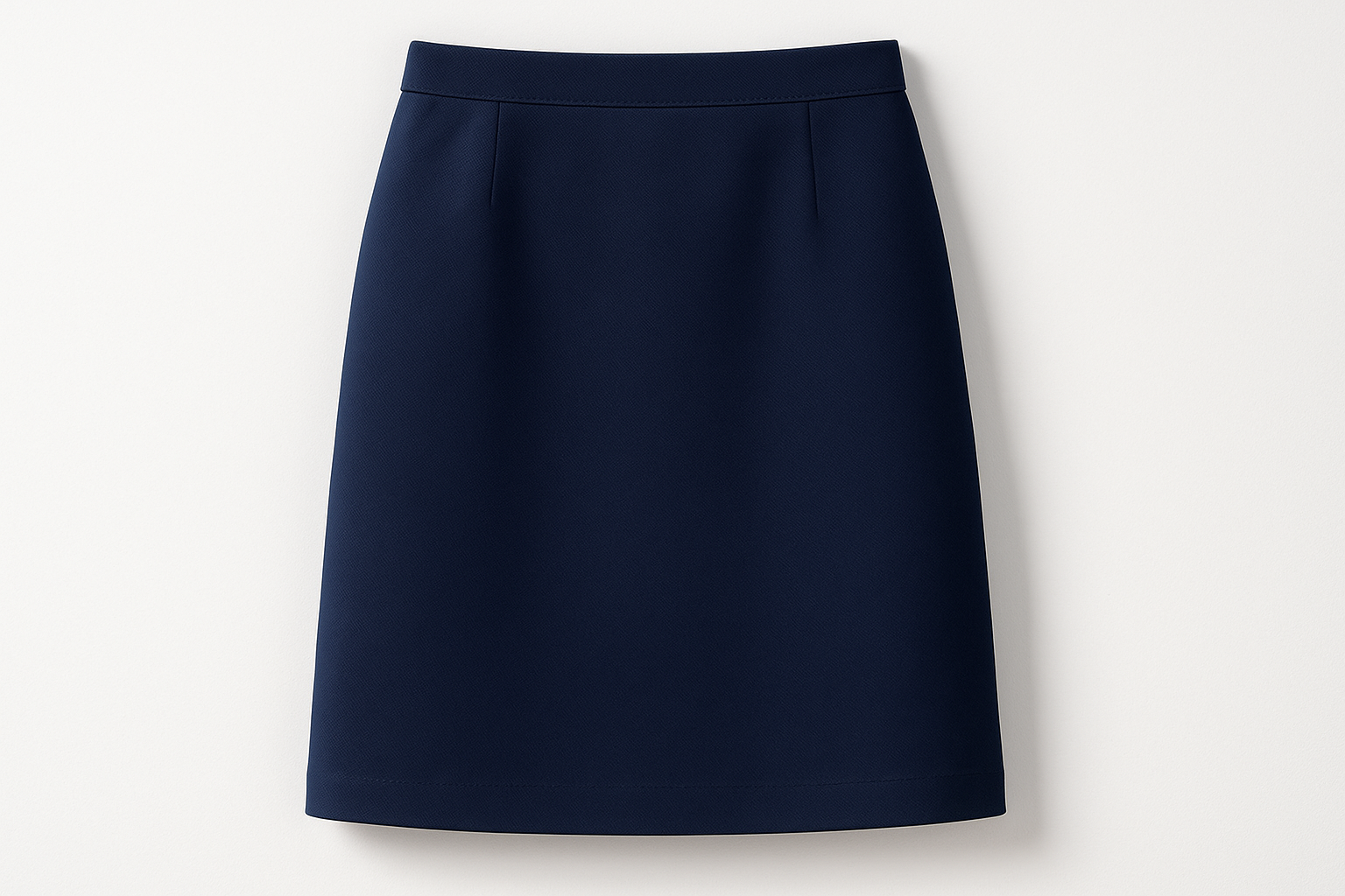 no pleats