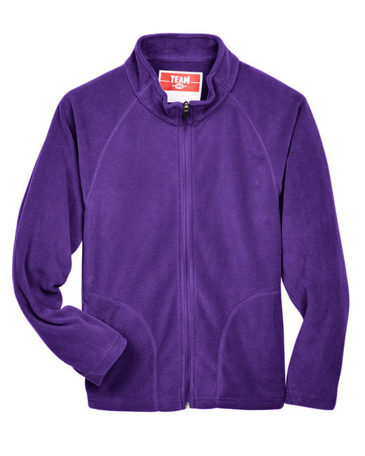 Deerpark Purple Fleece Full Zip Jacket